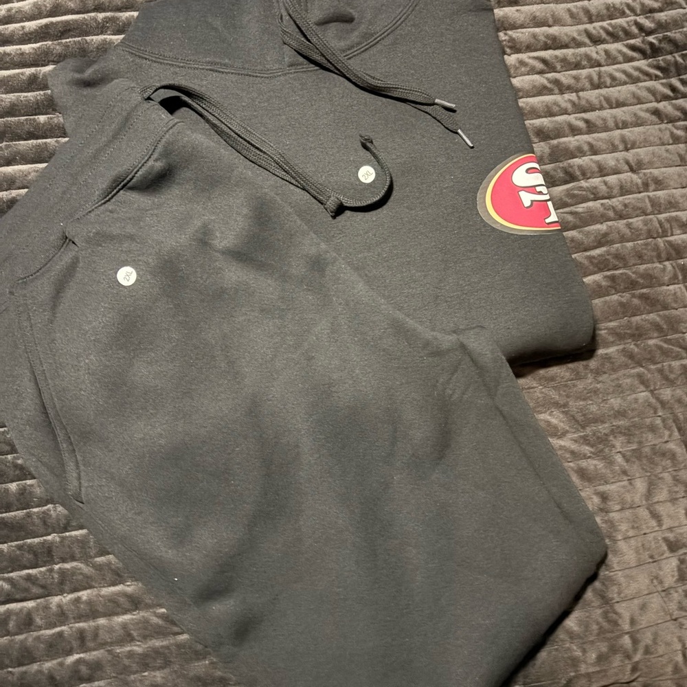 Black Hooded Sweatshirt with Soft Fleece Material